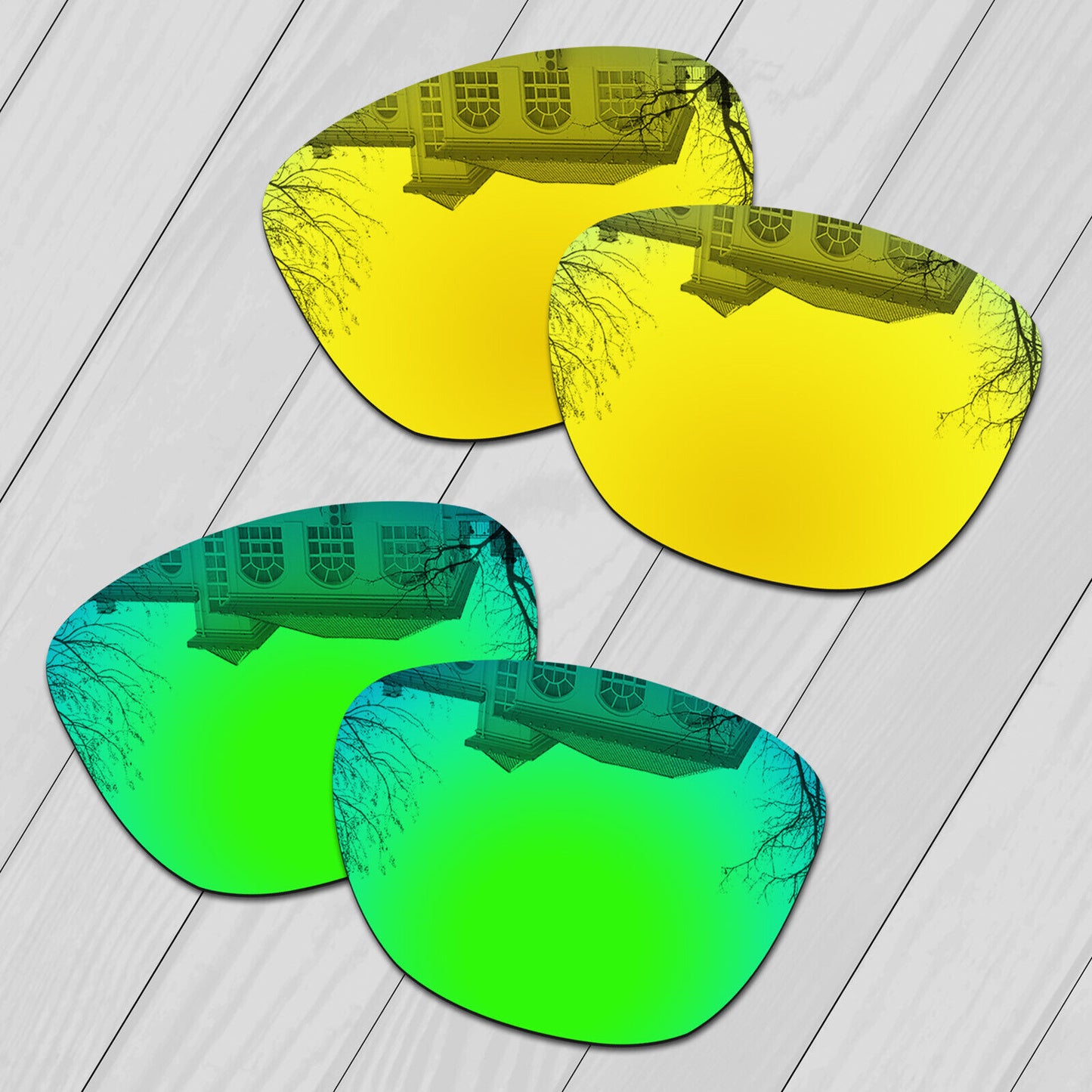 POLARIZED Replacement Lenses For-Oakley Frogskins Range Sunglasses Anti-Scratch
