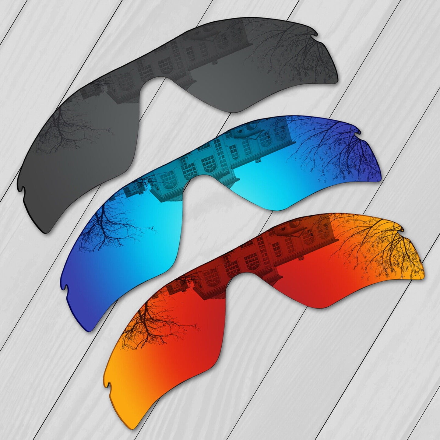 POLARIZED Replacement Lenses & Kit For-Oakley Radar Path Asian Fit Sunglasses