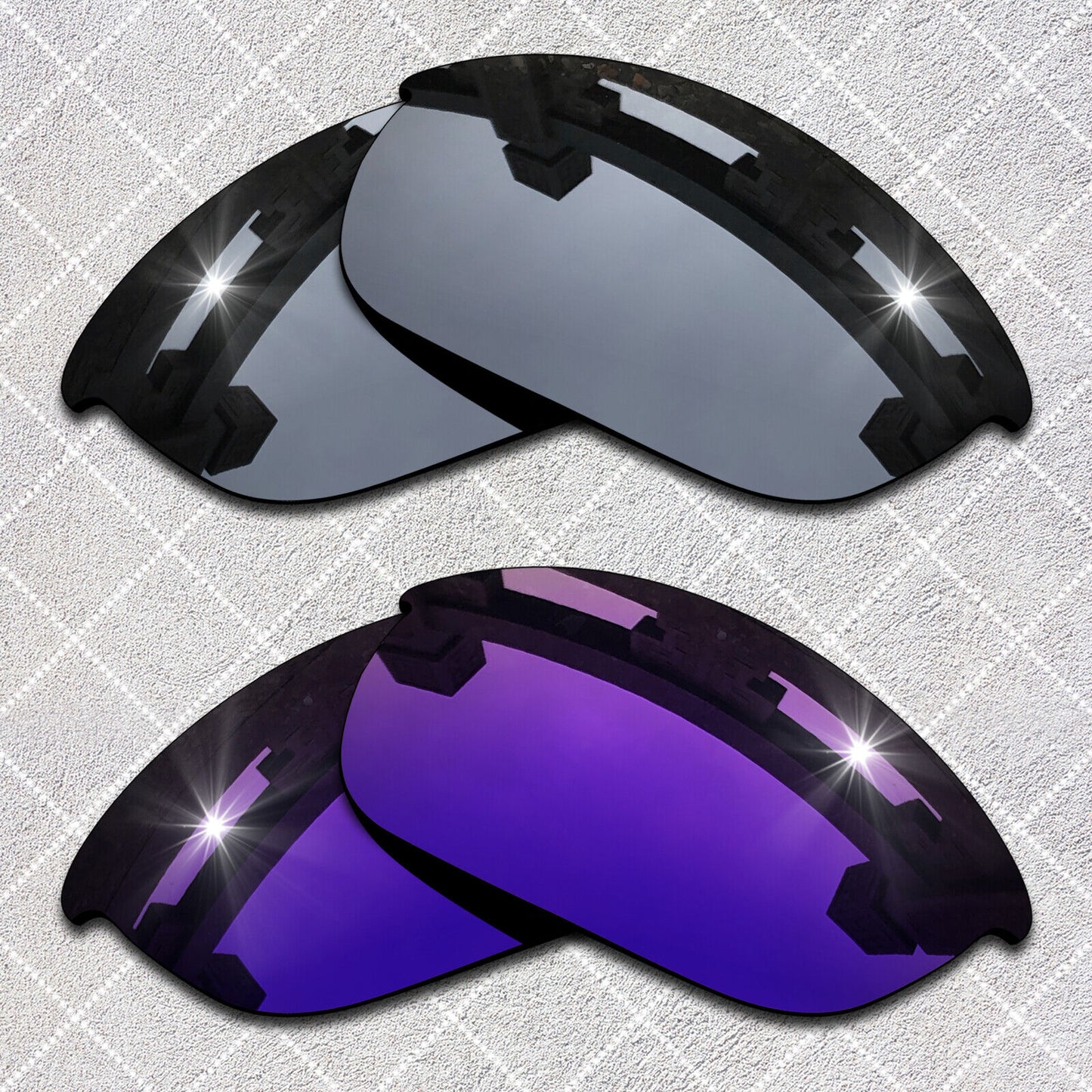 HeyRay Replacement Lenses for Half Jacket Sunglasses Polarized - Options