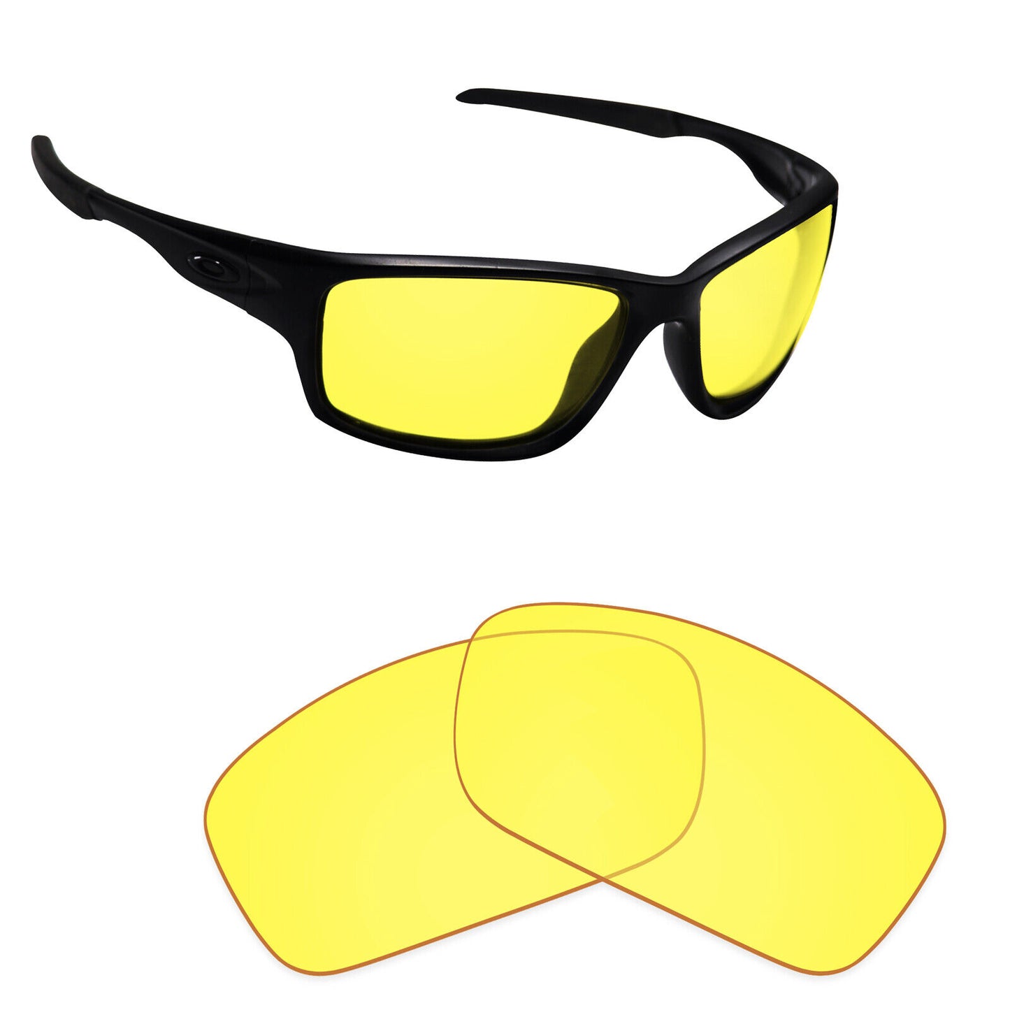 Hawkry Polarized Replacement Lenses for-Oakley Canteen 2014 Sunglass-Multiple