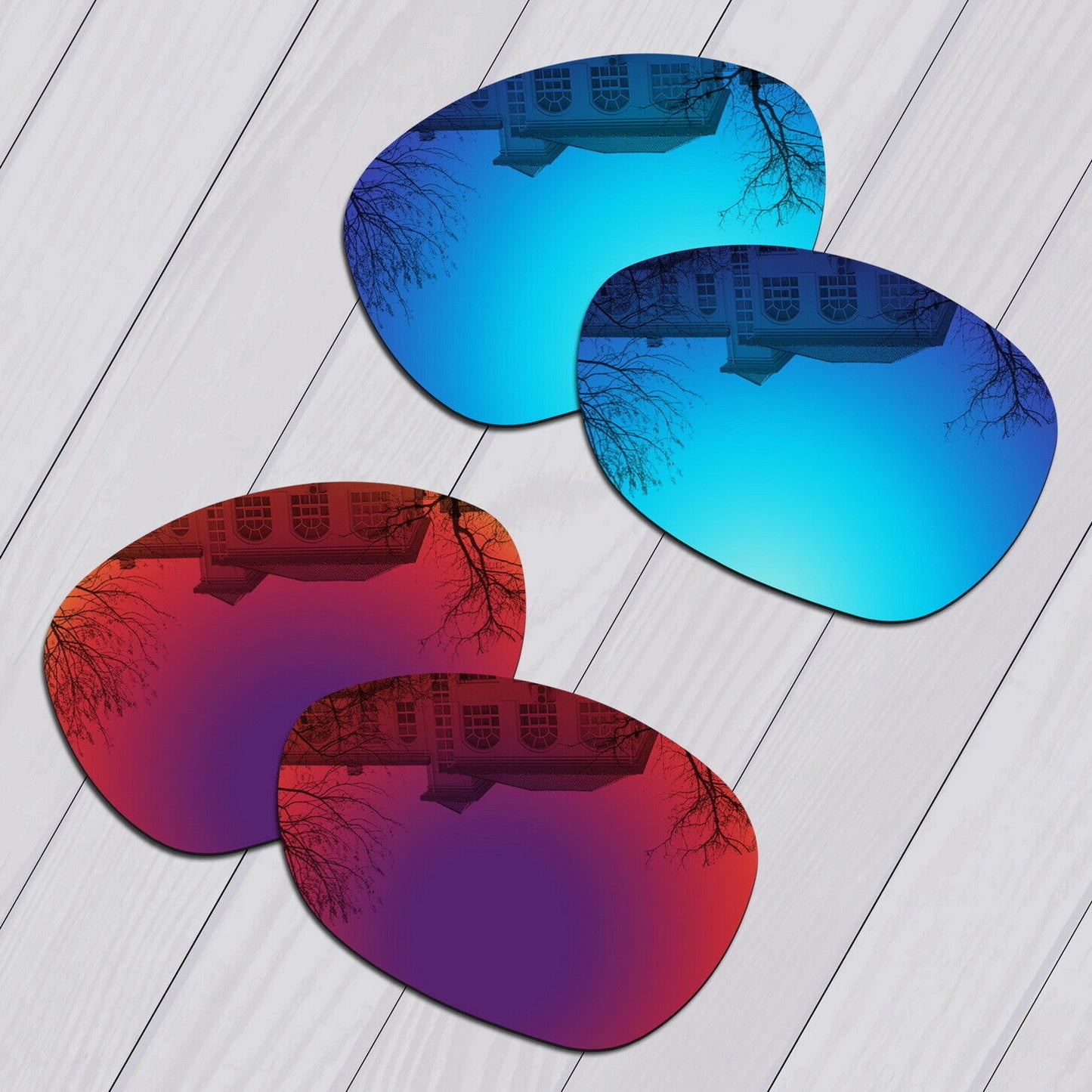 POLARIZED Replacement Lenses For-Oakley Crosshair 2012 Sunglasses Anti-Scratch