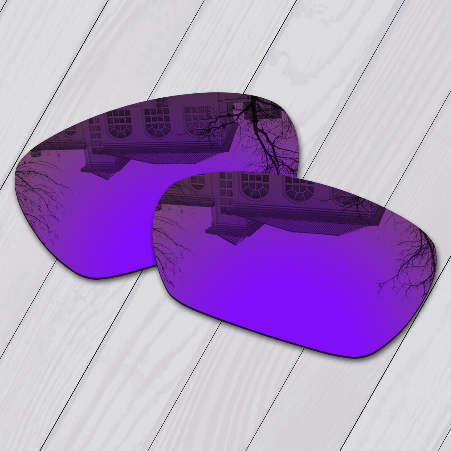 POLARIZED Replacement Lenses & Nose Pad For-Oakley Inmate Sunglass Anti-Scratch