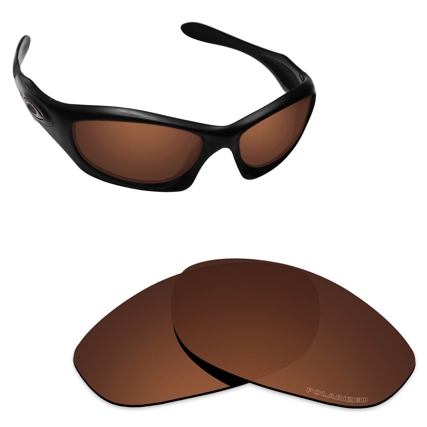 Hawkry Polarized Replacement Lenses for-Oakley Monster Dog Sunglass - Multiple
