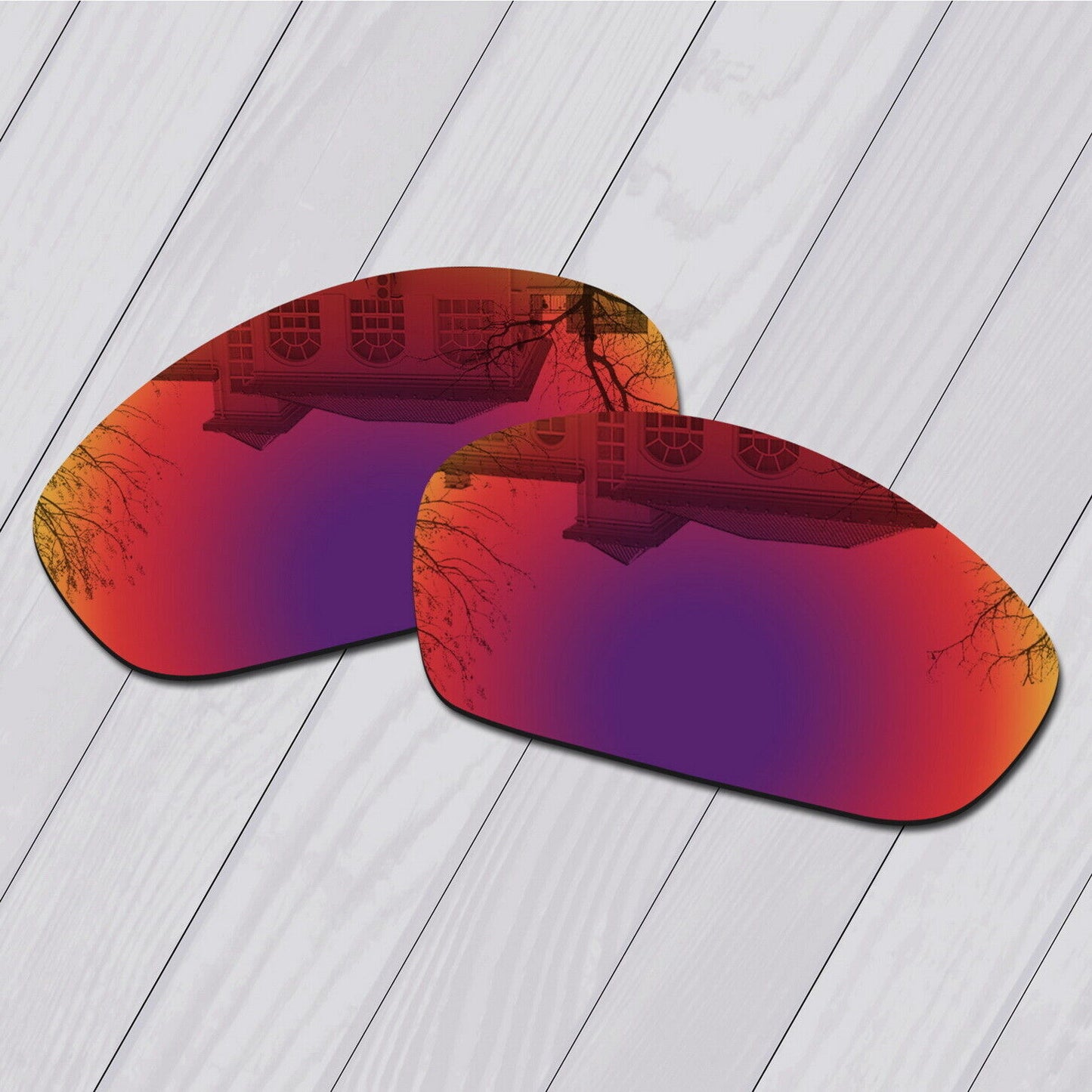 POLARIZED Replacement Lenses For-Oakley Straight Jacket 2007 Anti-Scratch Option