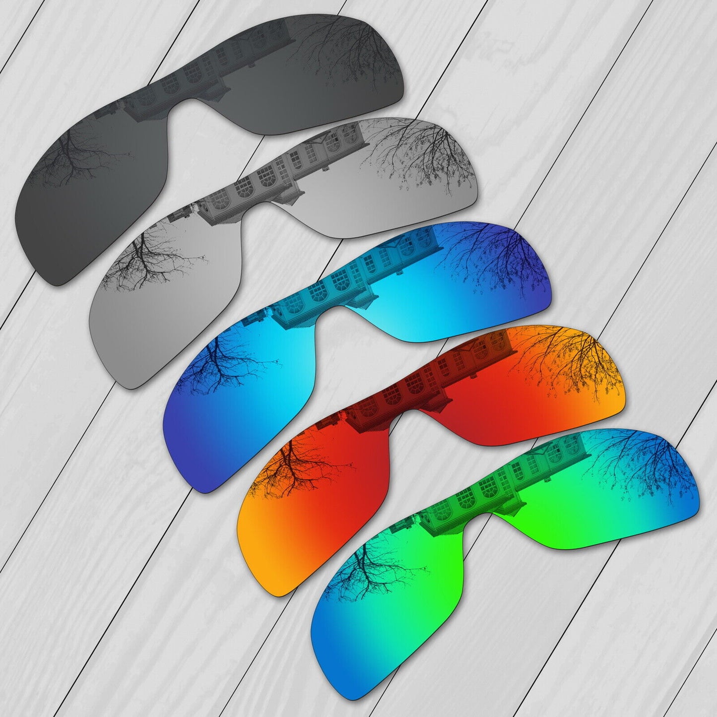POLARIZED Replacement Lot Lens for-Oakley Antix Sunglasses Anti-Scratch