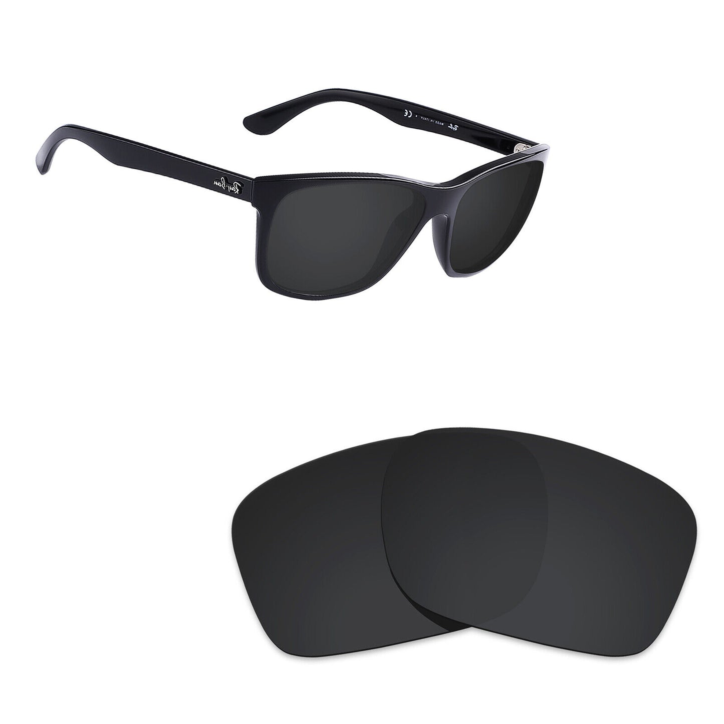 Hawkry Polarized Replacement Lenses for - RayBan-RB4181-57 Sunglass - Multiple