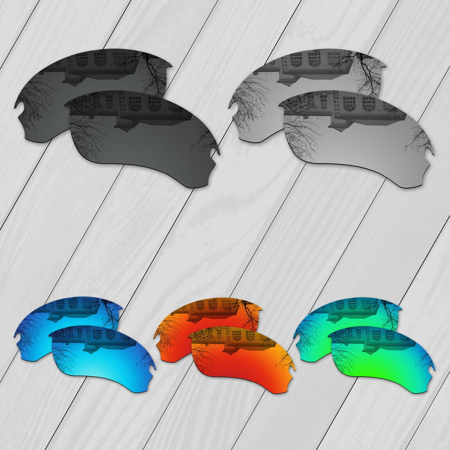 POLARIZED Replacement Lot Lenses For-Oakley Si Speed Jacket OO9228 Anti-Scratch