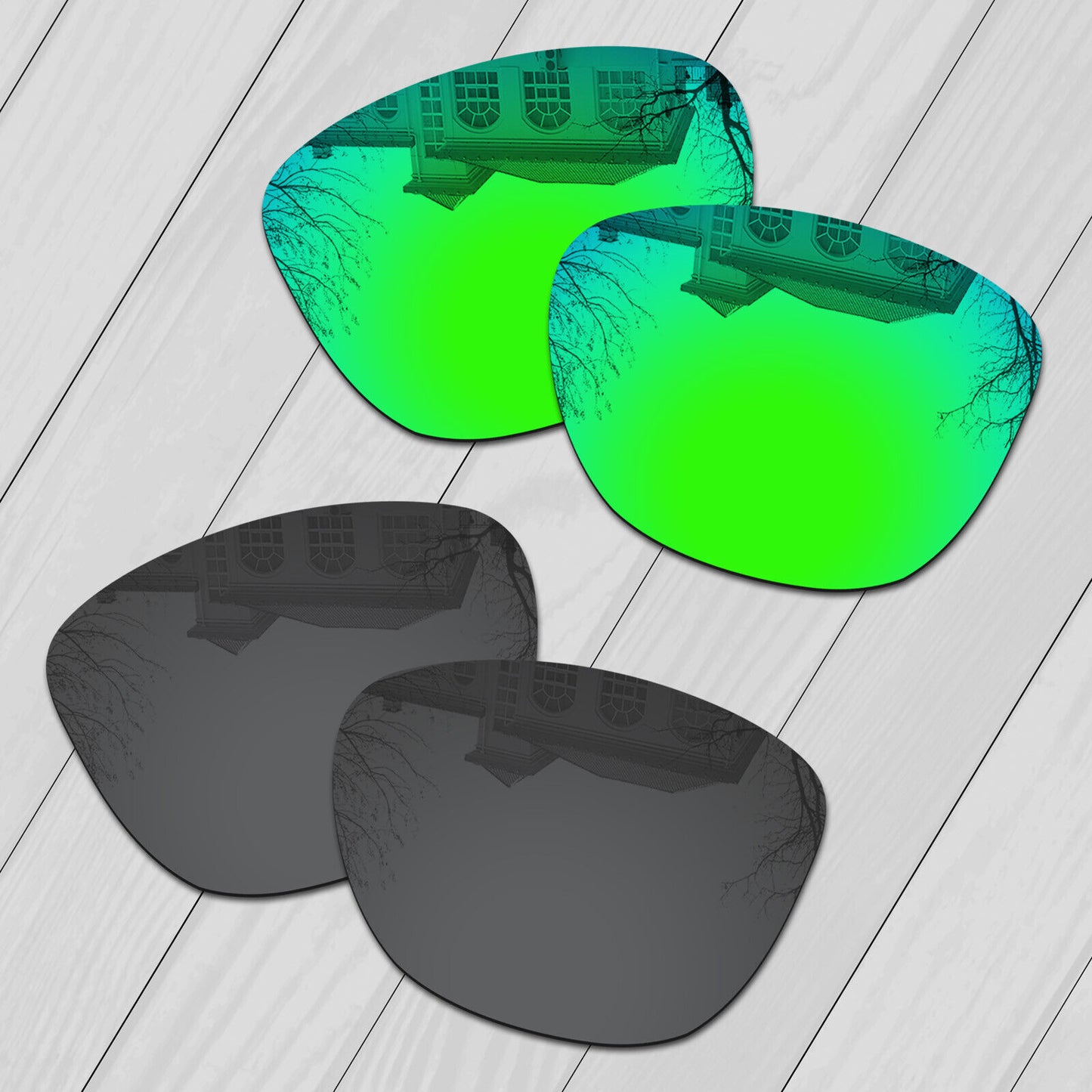 POLARIZED Replacement Lenses For-Oakley Frogskins Range Sunglasses Anti-Scratch