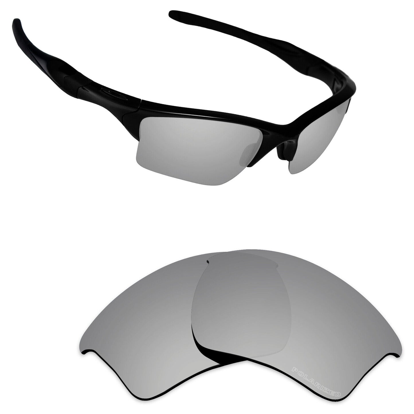 Hawkry Polarized Replacement Lens for-Oakley Half Jacket 2.0 XL OO9154 - Options