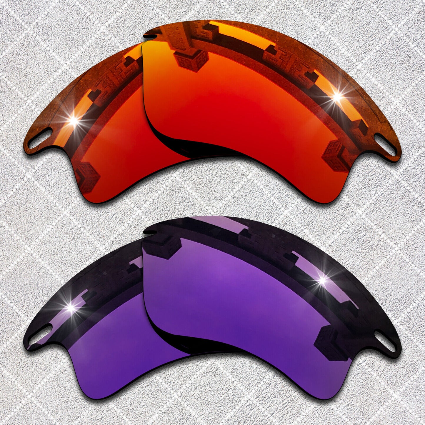 HeyRay Replacement Lenses for Fast Jacket XL OO9156 Sunglasses Polarized-Options