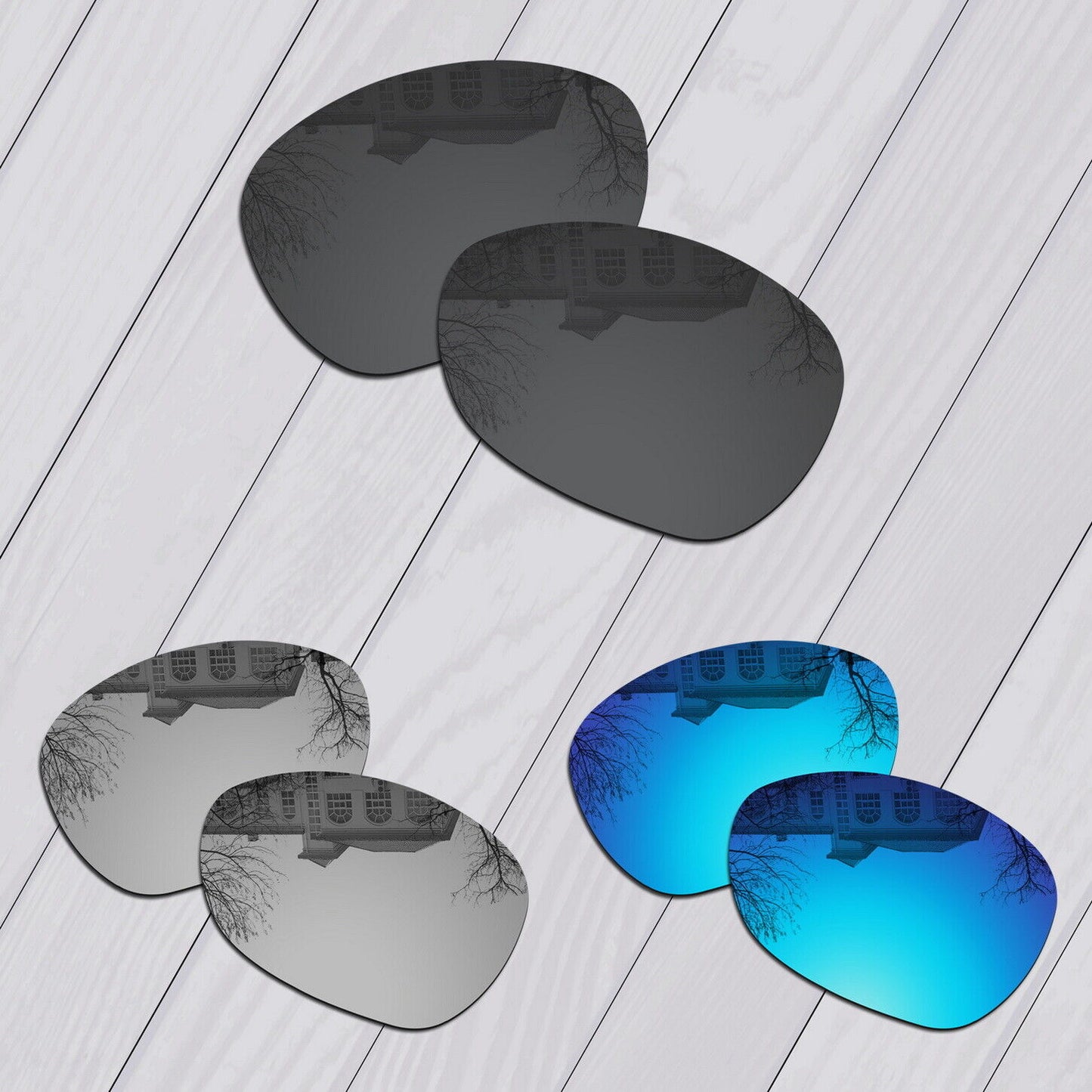 POLARIZED Replacement Lenses For-Oakley Crosshair 2012 Anti-Scratch Options