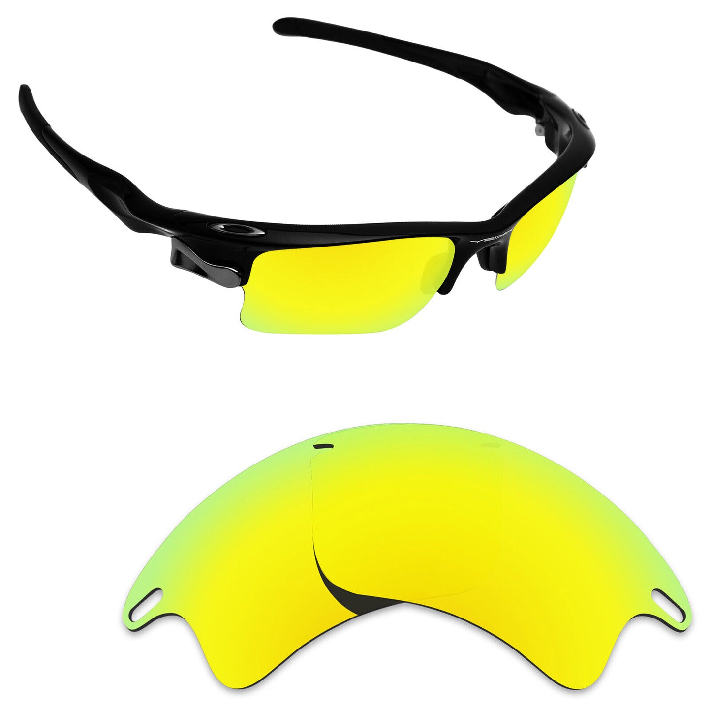 Hawkry Polarized Replacement Lens for-Oakley Fast Jacket XL OO9156 - Options