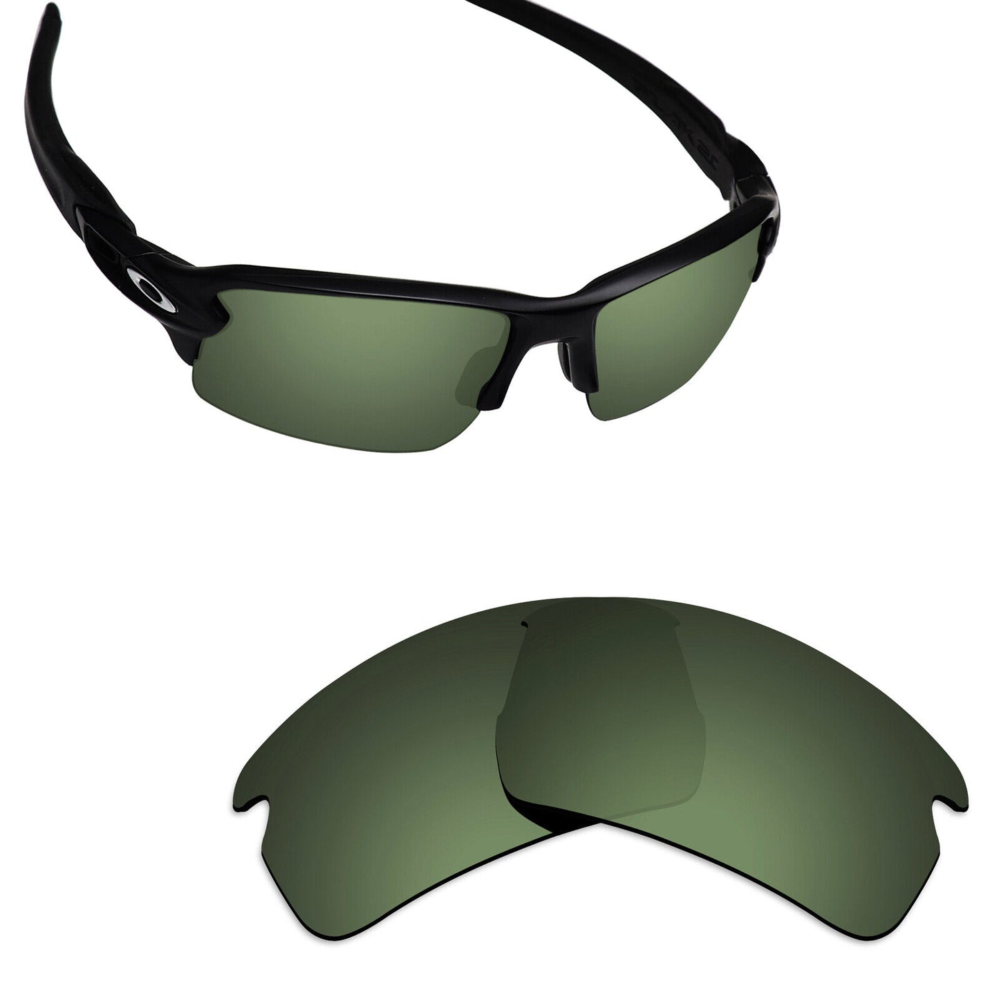 Hawkry Polarized Replacement Lenses for-Oakley Flak 2.0 Asian Fit OO9271-Options
