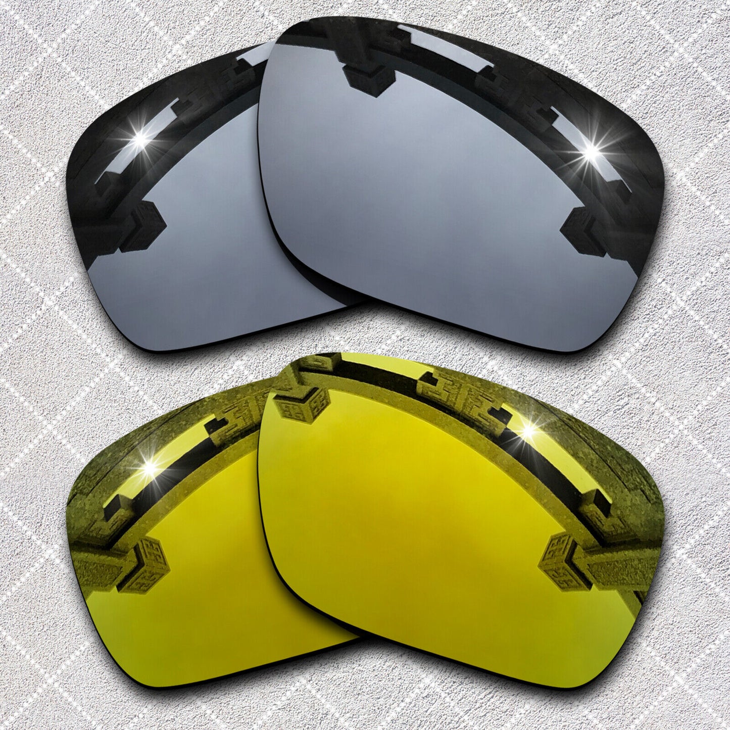 HeyRay Replacement Lenses for Sliver XL OO9341 Sunglasses Polarized -Opt
