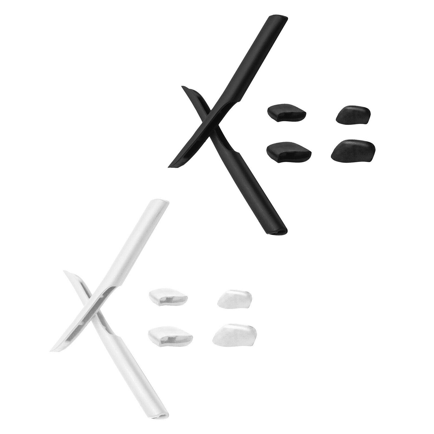 Hawkry Replacement Earsocks & Nosepieces Kits for-Oakley Fast Jacket XL Sunglass