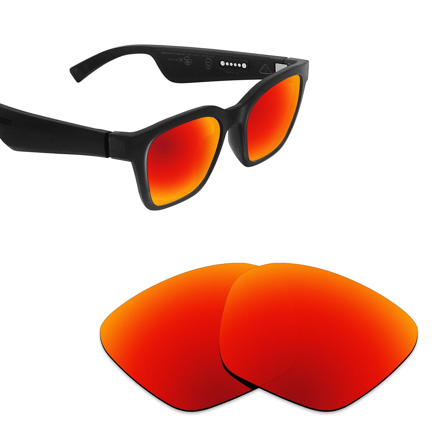 Hawkry Polarized Replacement Lenses for-BOSE Alto S/M Sunglass - Options