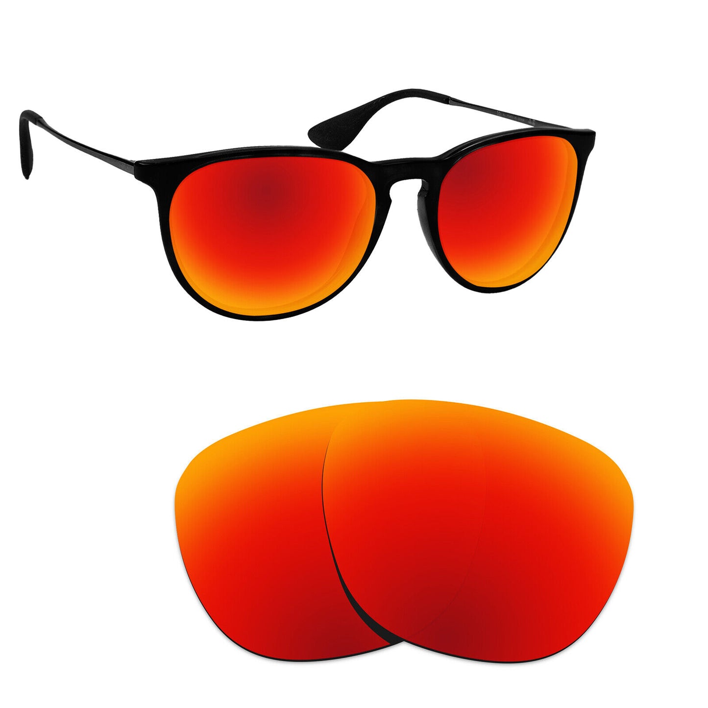 Hawkry Polarized Replacement Lenses for - RayBan-RB4171-54 Sunglass - Multiple