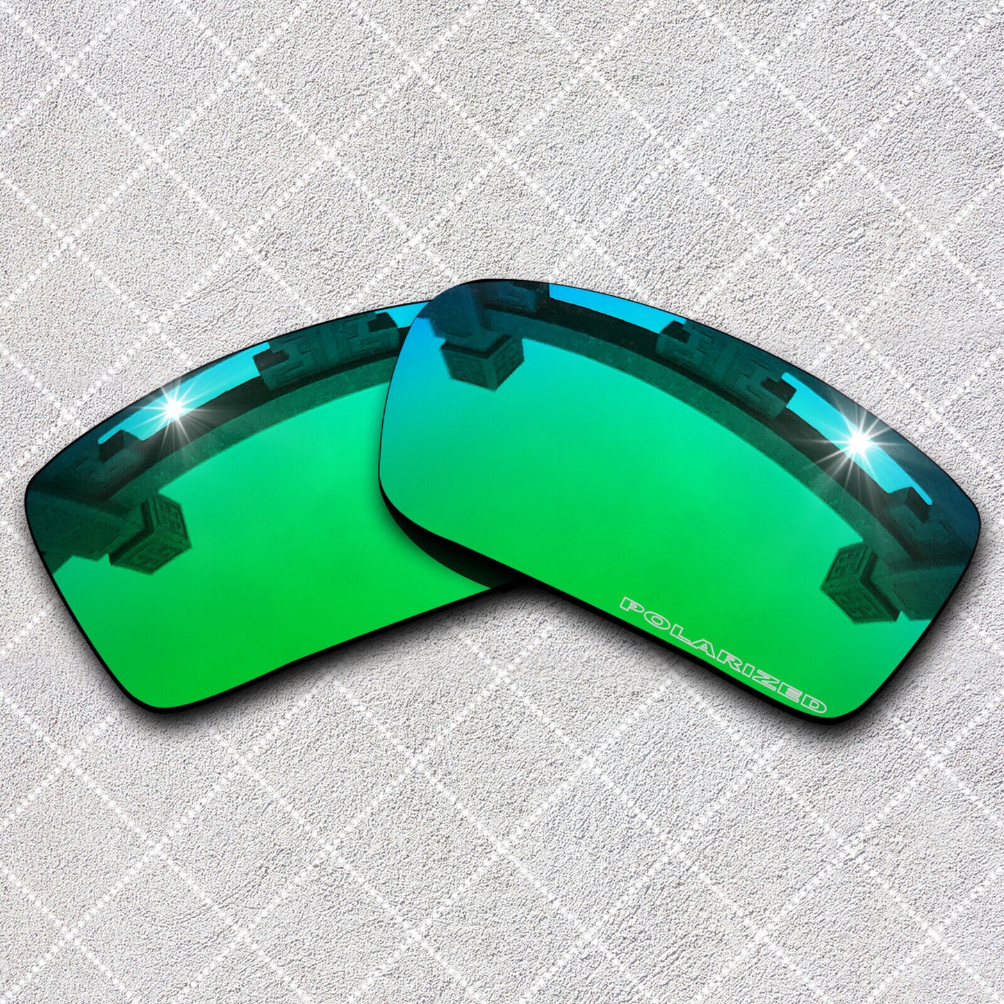 HeyRay Replacement Lenses for Eyepatch 1&2 OO9136 Sunglasses Polarized -Options