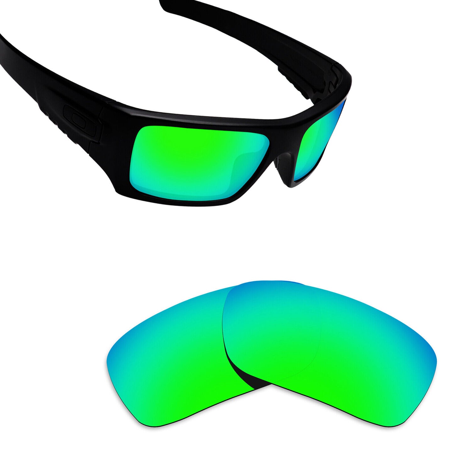 Hawkry Polarized Replacement Lenses for-Oakley SI Industrial Det Cord OO9253 Opt