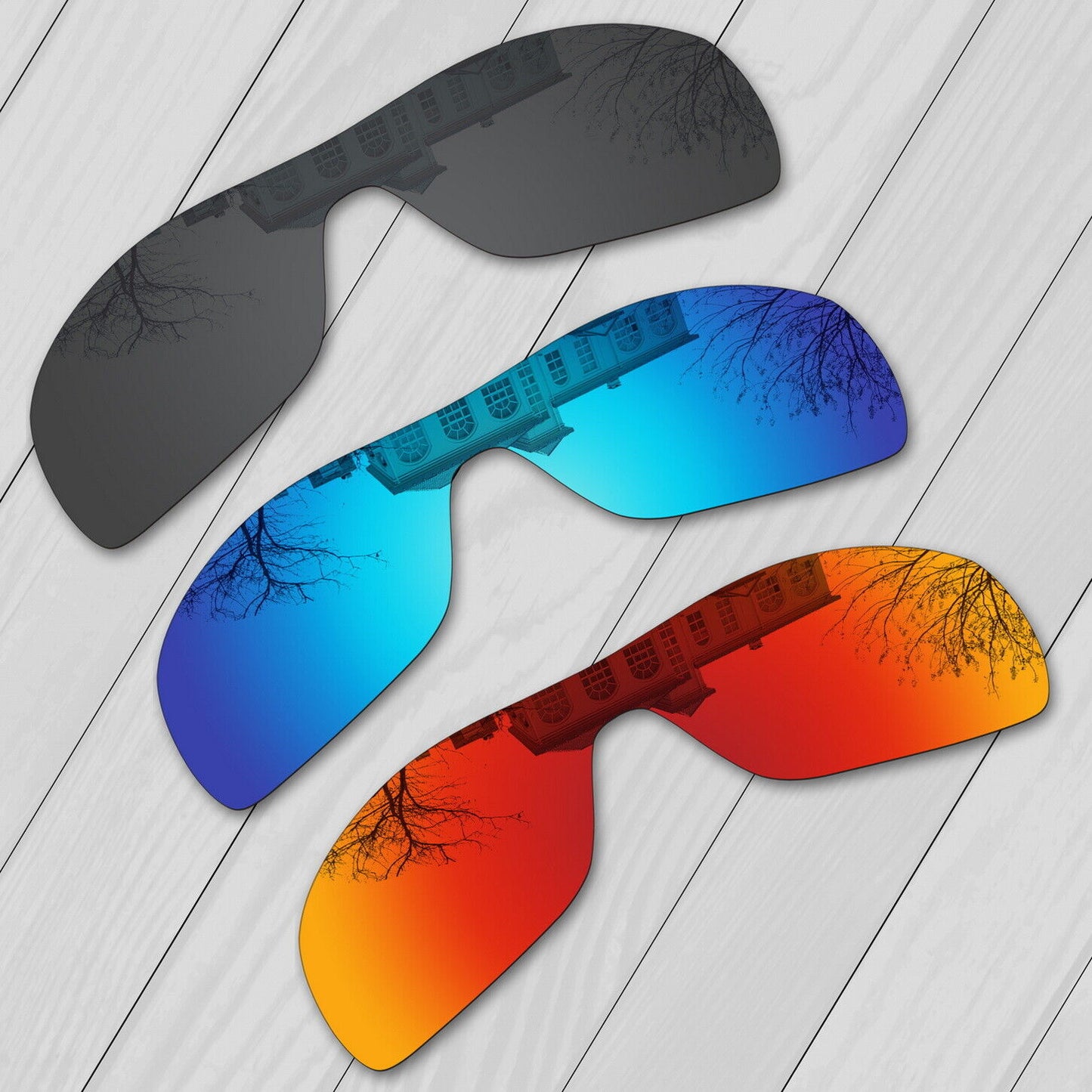 POLARIZED Replacement Lot Lens for-Oakley Antix Sunglasses Anti-Scratch