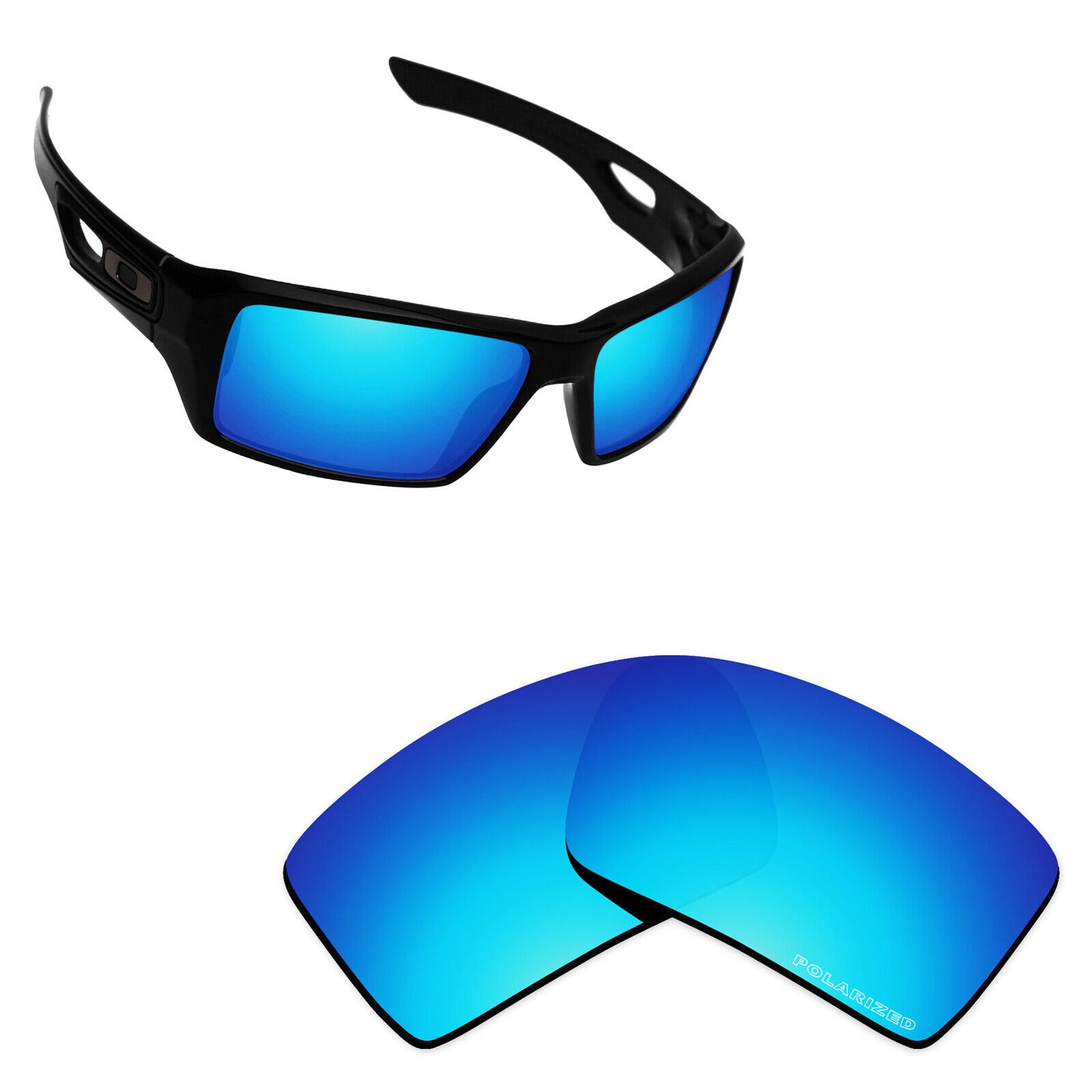 Hawkry Polarized Replacement Lenses for-Oakley Eyepatch 1&2 OO9136 - Multiple