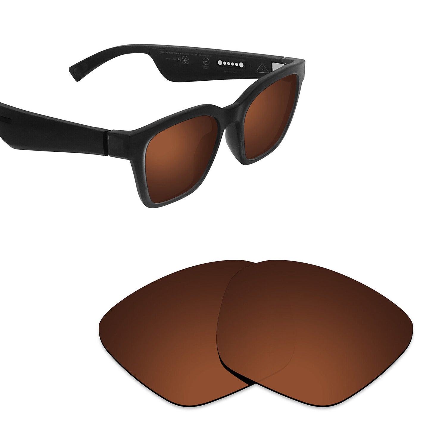 Hawkry Polarized Replacement Lenses for-BOSE Alto S/M Sunglass - Options