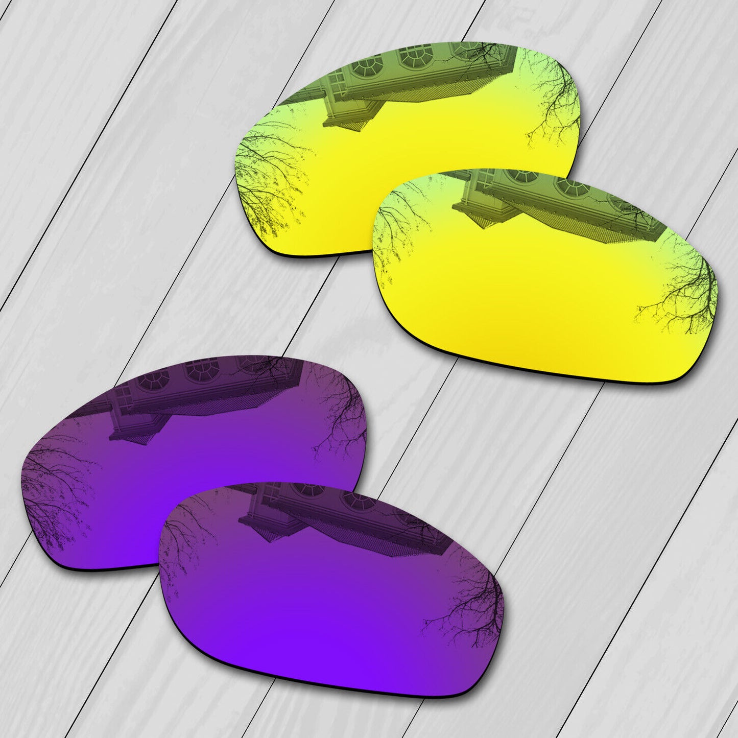 POLARIZED Replacement Lenses For-Oakley Monster Dog Anti-Scratch Options