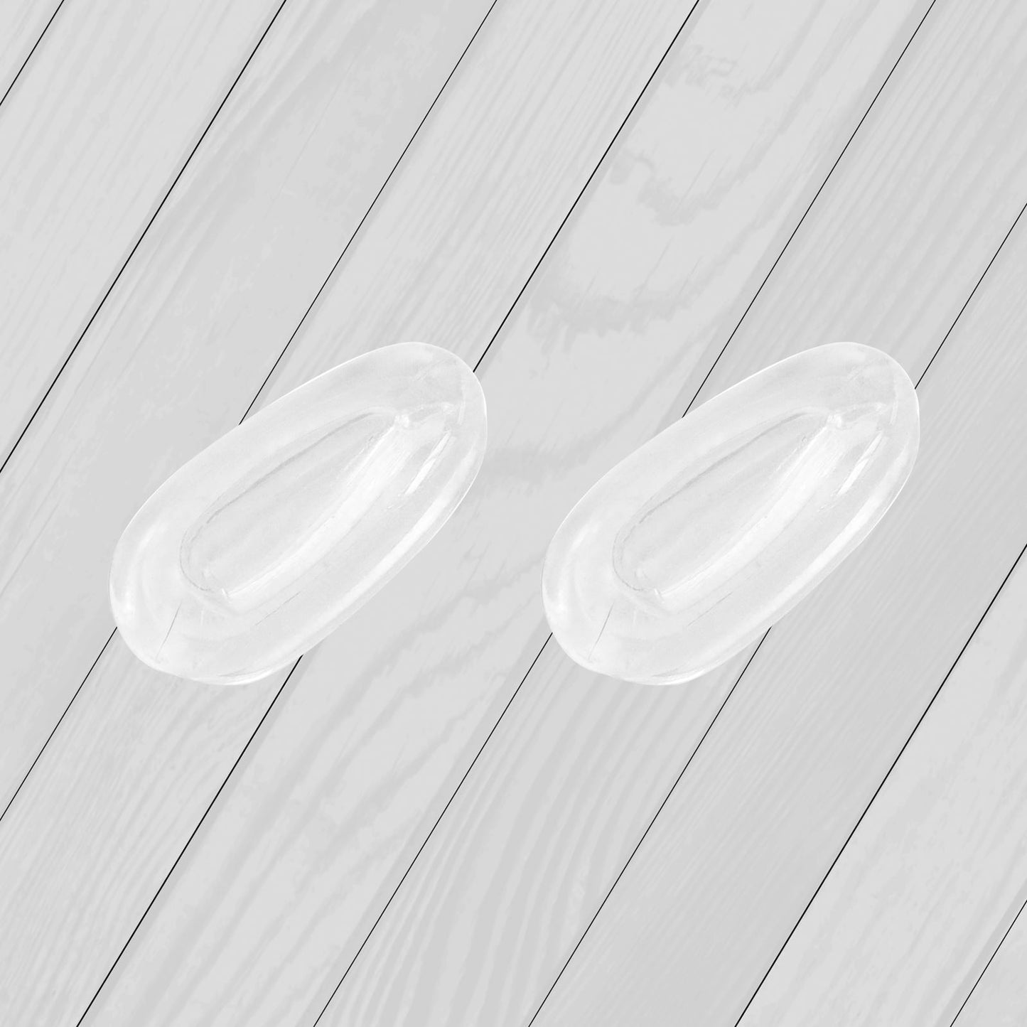 TargetVision Replacement Clear Nose pads For-Oakley Disclosure OO4110 Sunglasses