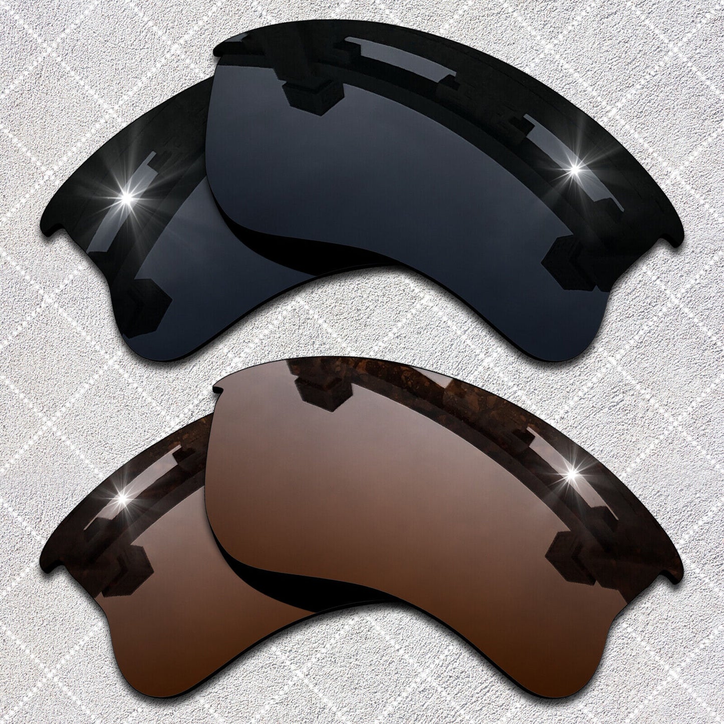 HeyRay Replacement Lenses for Flak Jacket XLJ Sunglasses Polarized -Opt