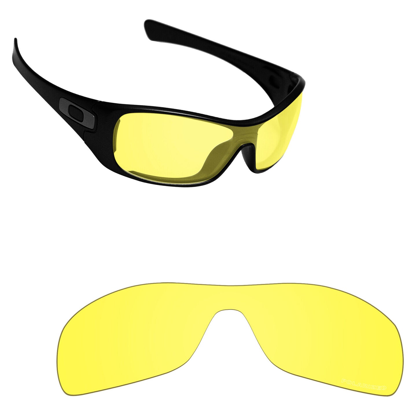 Hawkry Polarized Replacement Lenses for-Oakley Antix Sunglass - Options