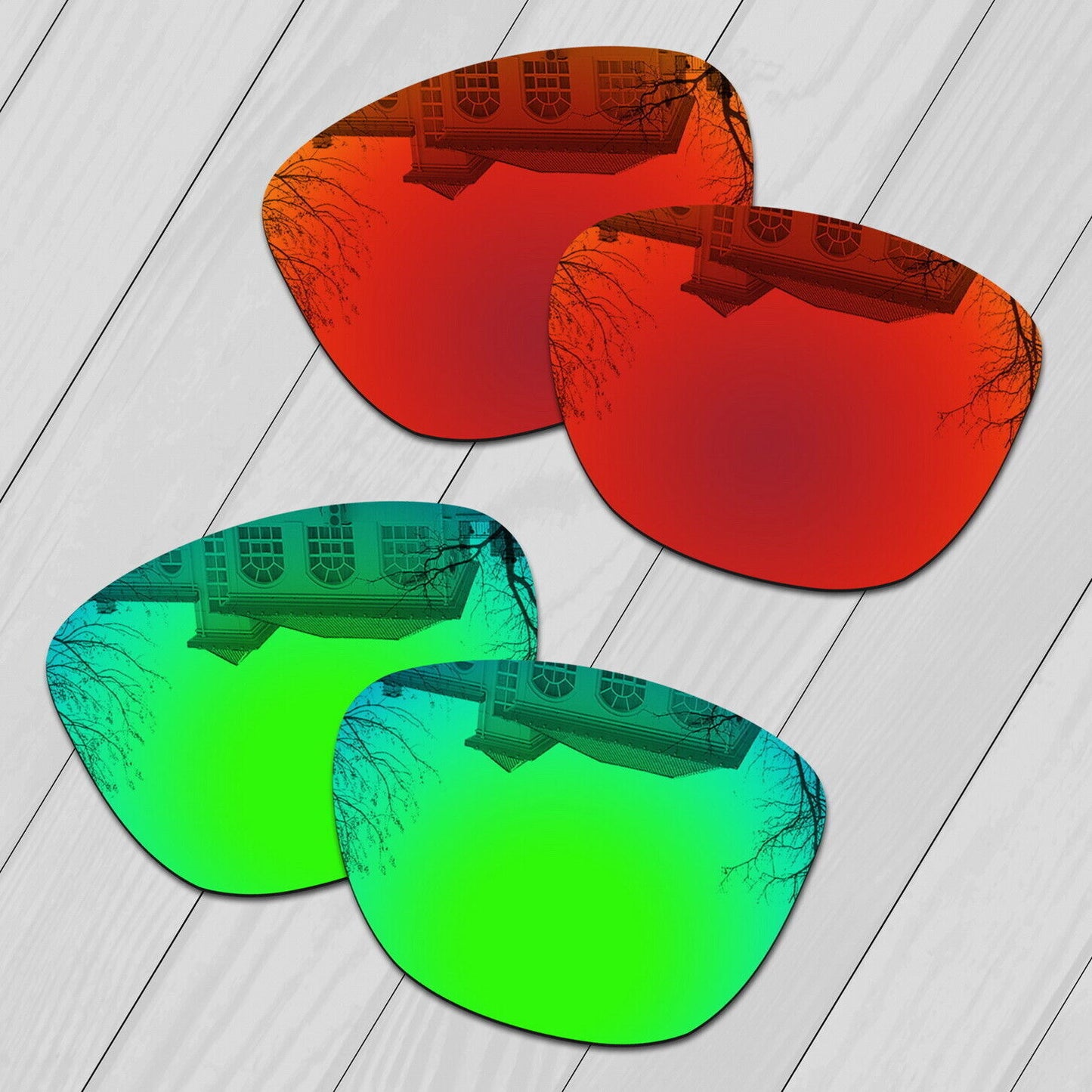 POLARIZED Replacement Lenses For-Oakley Frogskins Range OO9284 Anti-Scratch Opt