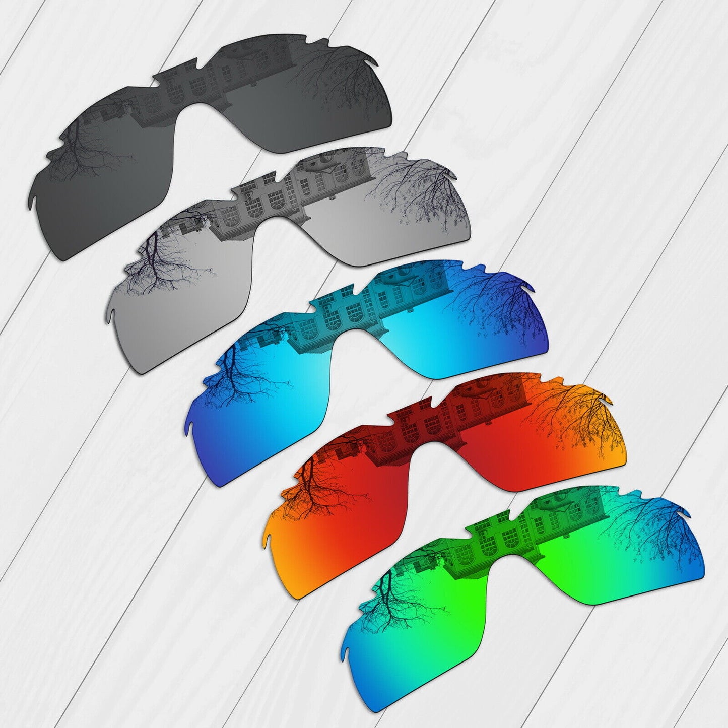 POLARIZED Replacement Lens&Kit For-Oakley Radarlock XL Vented OO9196 Options