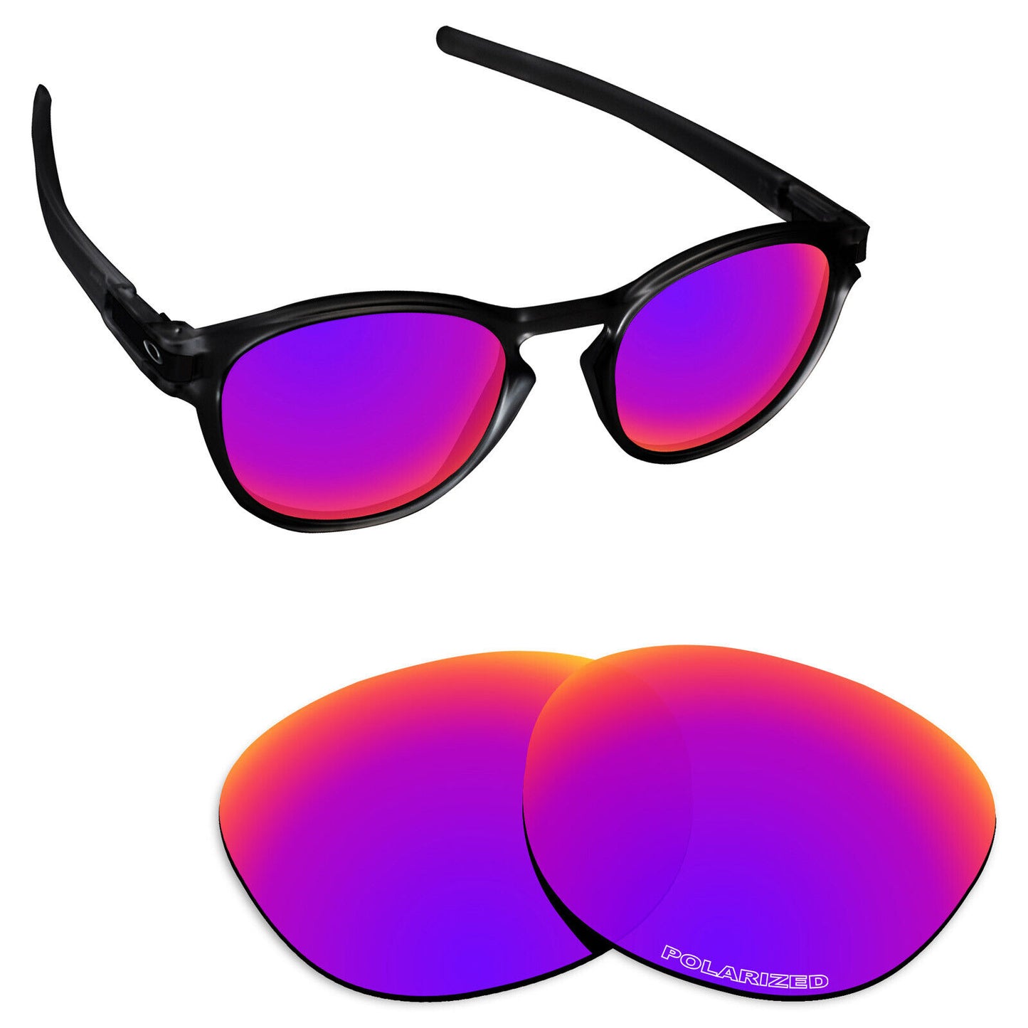 Hawkry Polarized Replacement Lenses for-Oakley Latch OO9265 Sunglass - Options