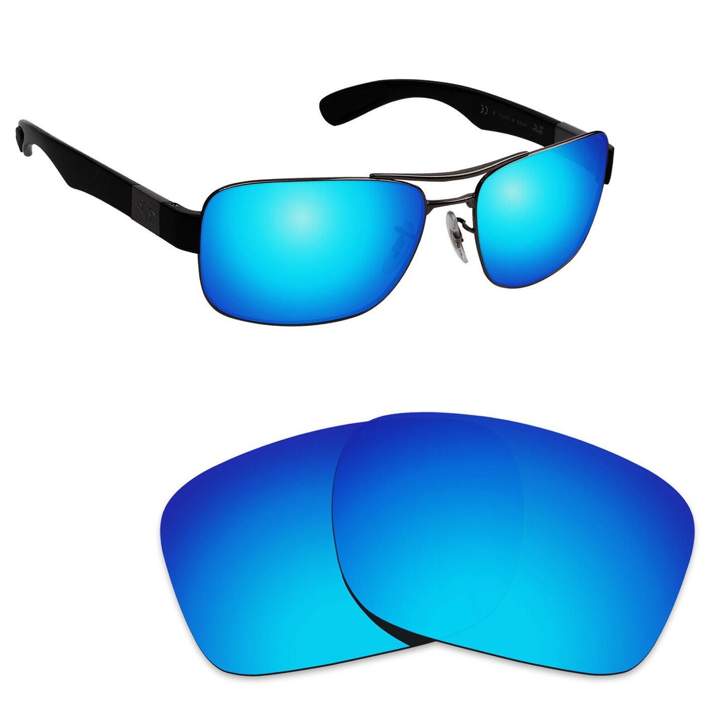 Hawkry Polarized Replacement Lenses for - RayBan-RB3522-61 Sunglass - Multiple