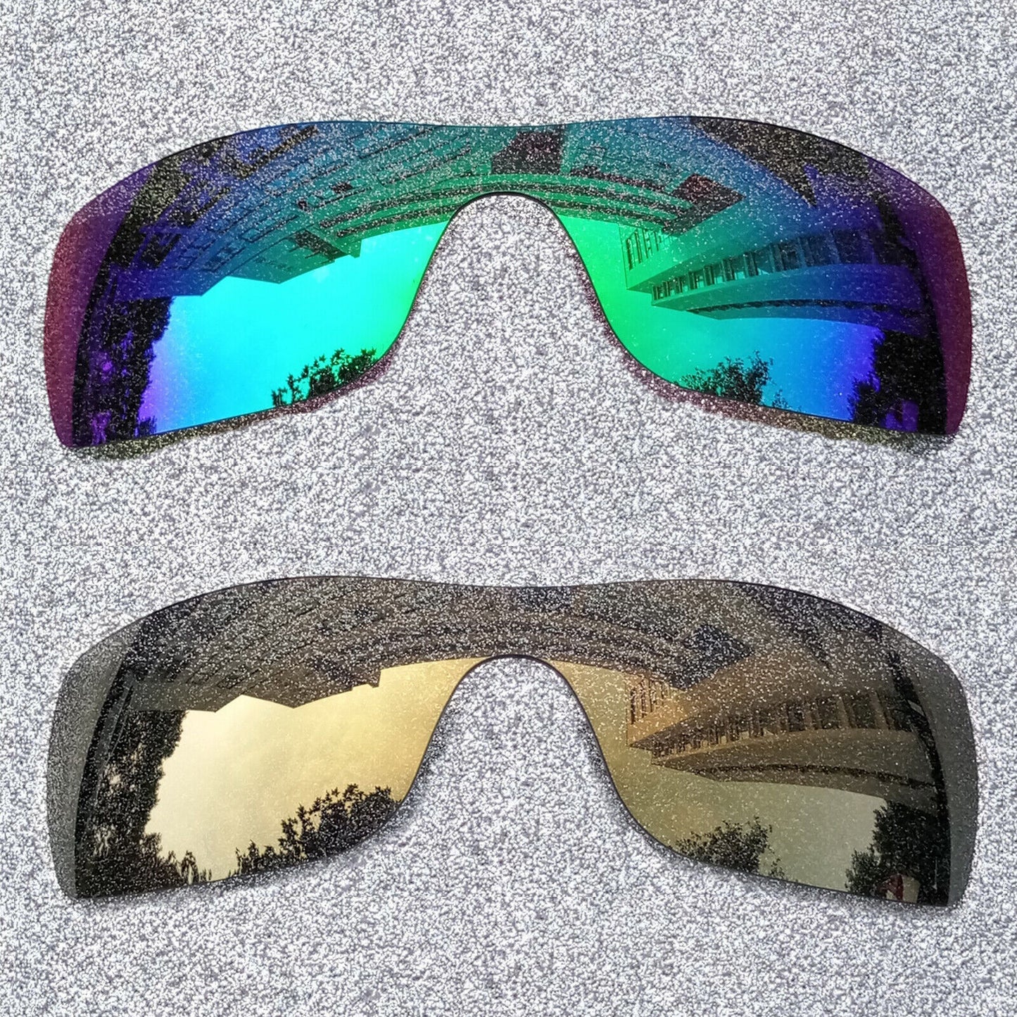 ExpressReplacement Polarized Lenses For-Oakley Batwolf Sunglasses OO9101