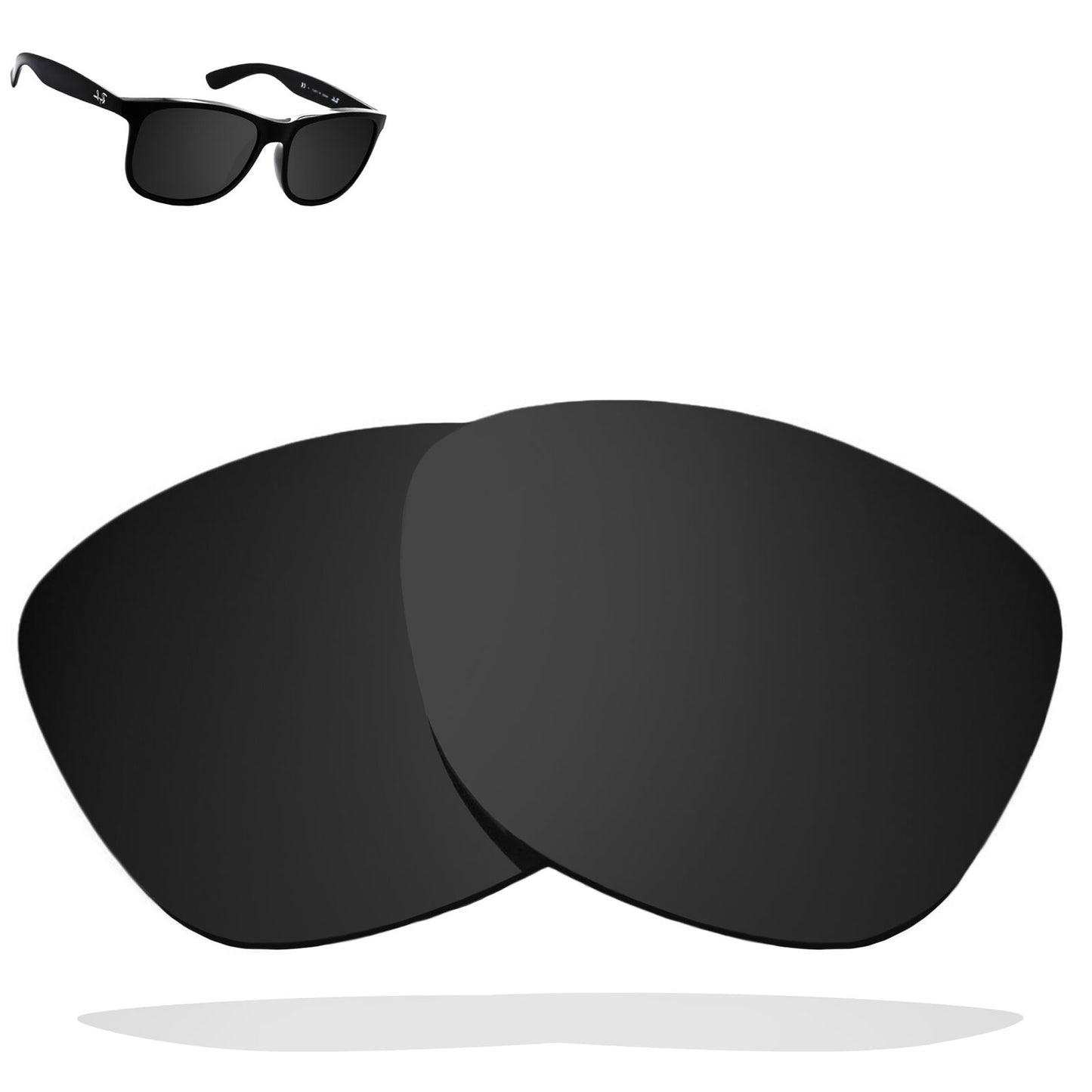 LenSwitch Replacement Lenses for RAY BAN RB 4202 Andy Sunglasses Multi-Color
