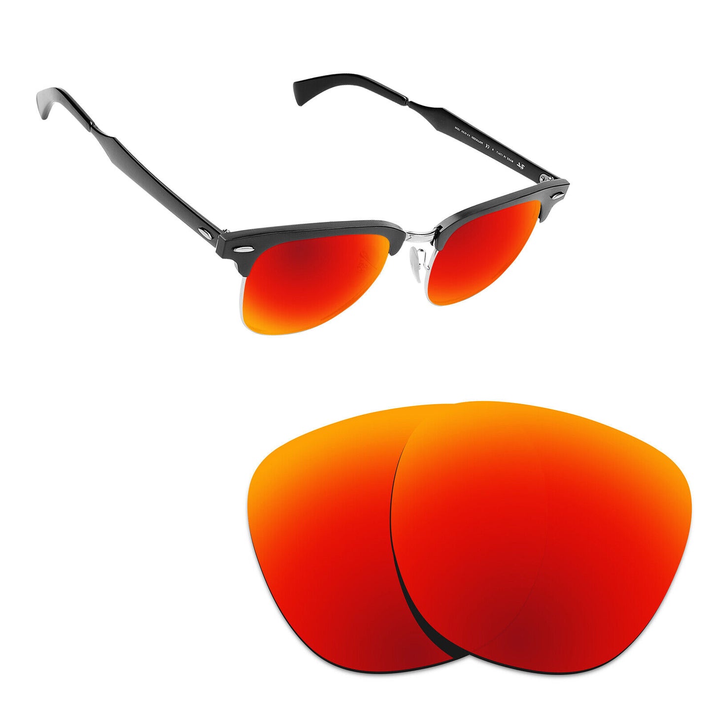 Hawkry Polarized Replacement Lenses for - RayBan-RB3507-51 Sunglass - Multiple