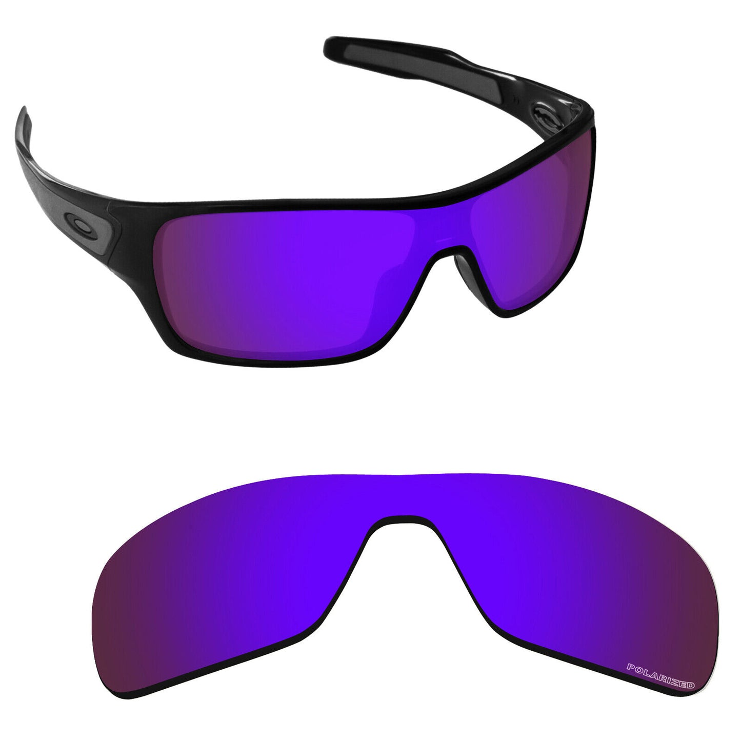 Hawkry Polarized Replacement Lenses for-Oakley Turbine Rotor OO9307 - Options
