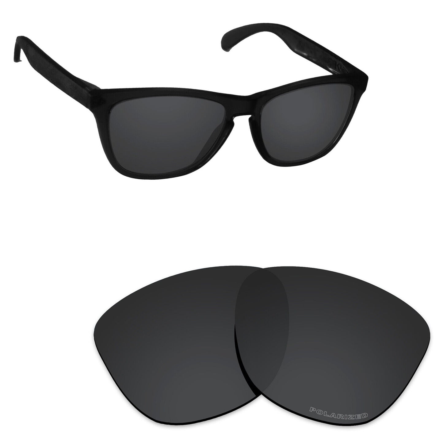 Hawkry Polarized Replacement Lenses for-Oakley Frogskins LX OO2043 - Options