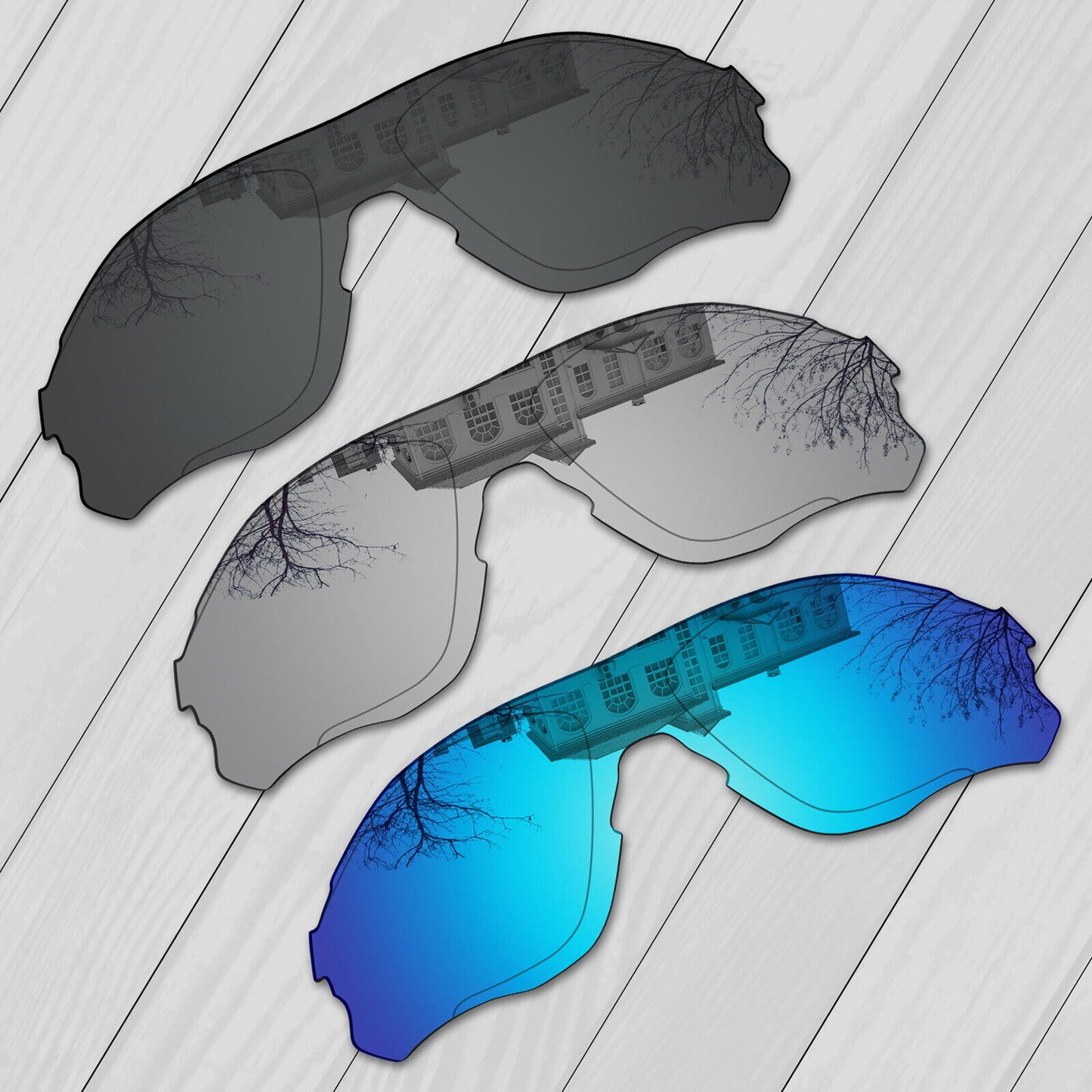 POLARIZED Replacement Lot Lenses For-Oakley EVZero Range AF OO9337 Anti-Scratch