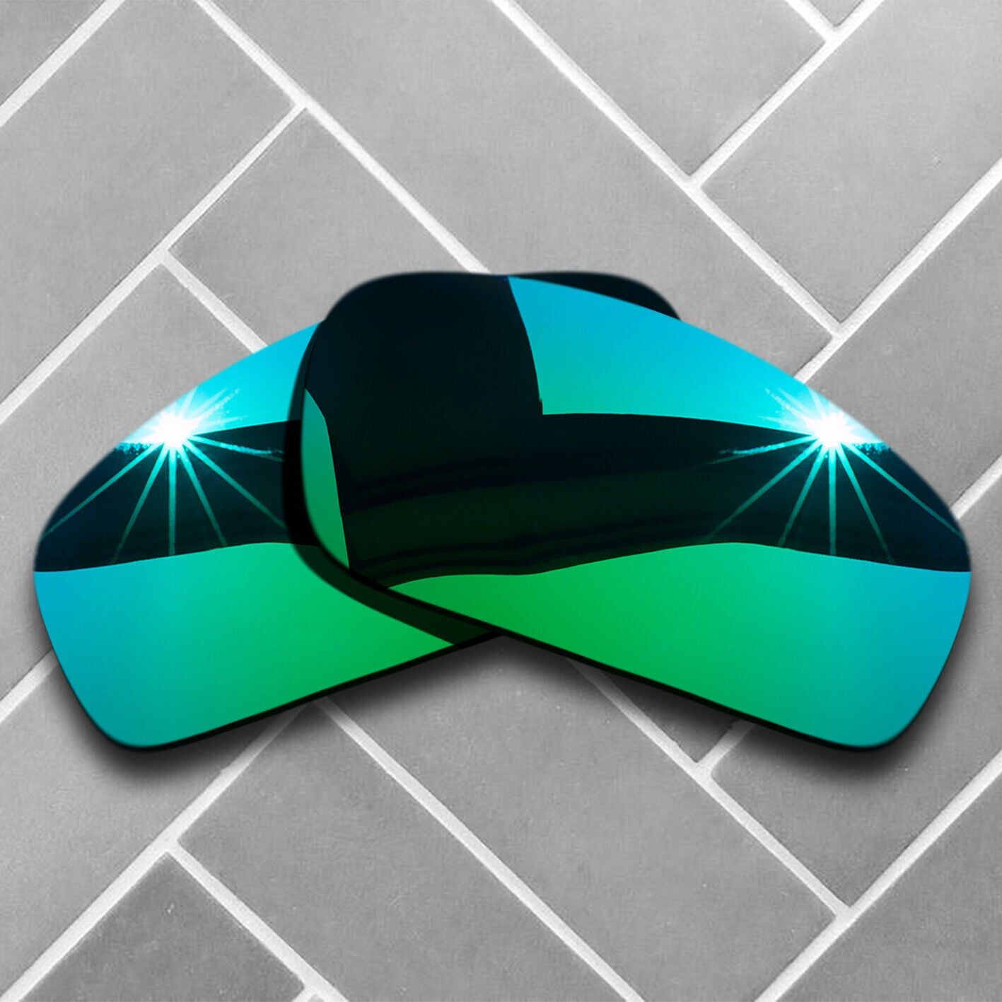 Polarized Anti-Scratch Replacement Lenses for-Oakley Monster Pup Choices US