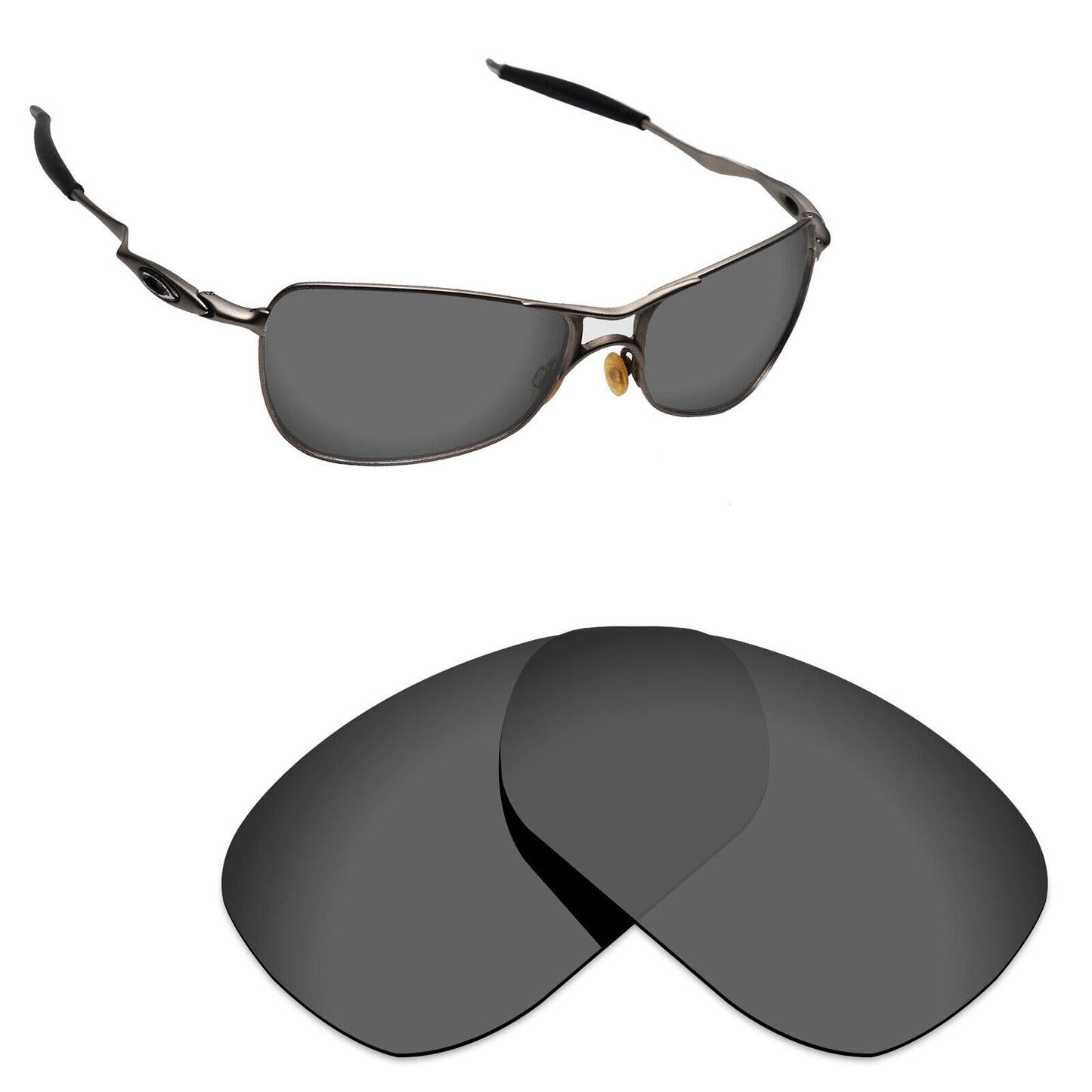 Hawkry Polarized Replacement Lenses for-Oakley Crosshair 1.0 Sunglass-Multiple