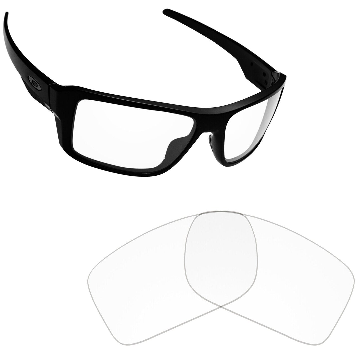 Hawkry Polarized Replacement Lenses for-Oakley Double Edge OO9380 - Multiple