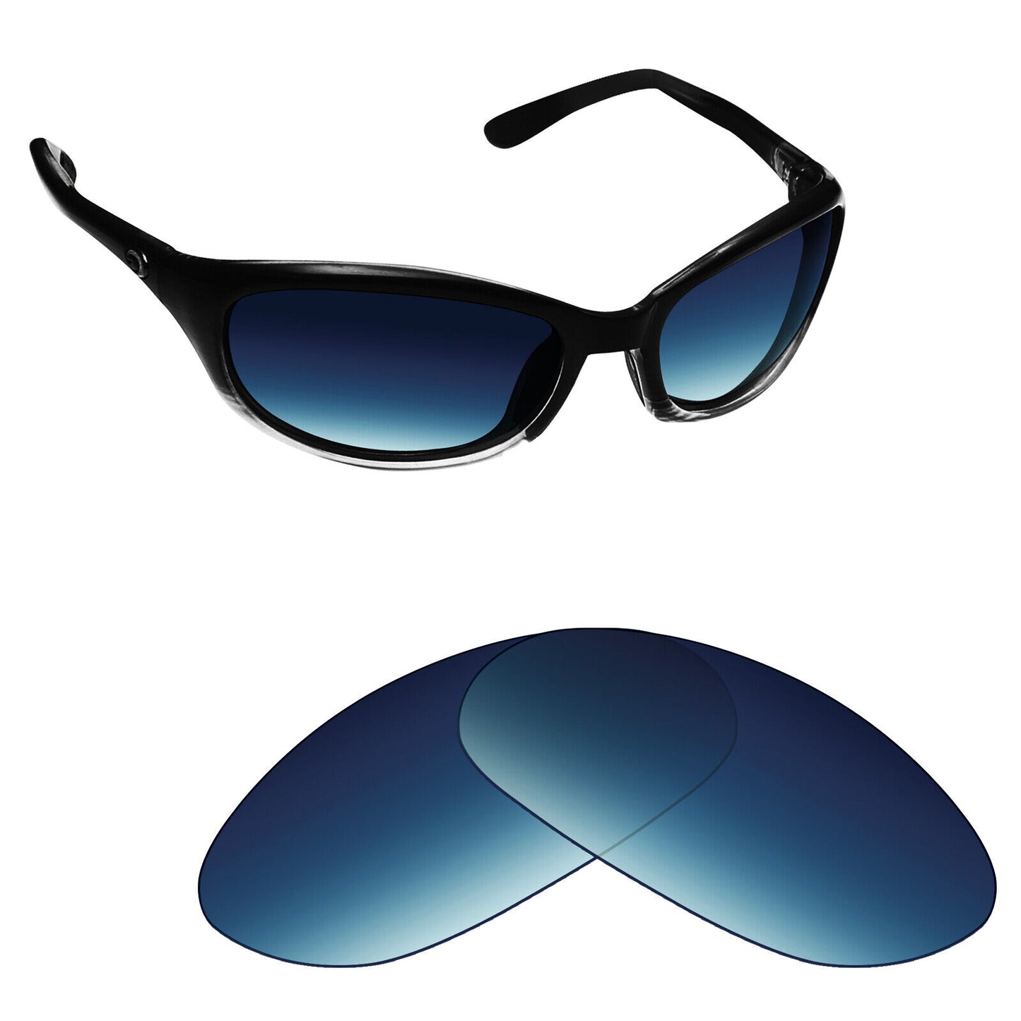 Hawkry Polarized Replacement Lenses for-Costa Harpoon Sunglass - Multiple
