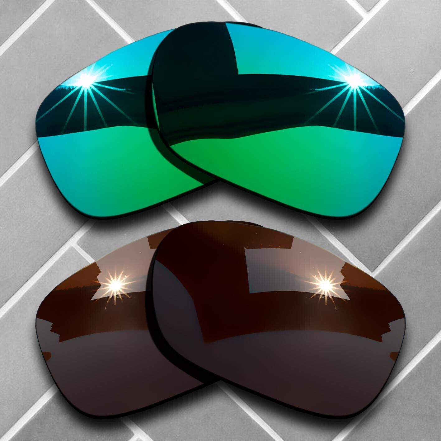 Polarized Replacement lenses for-Oakley Twoface Anti-Scratch Multiple Choices US