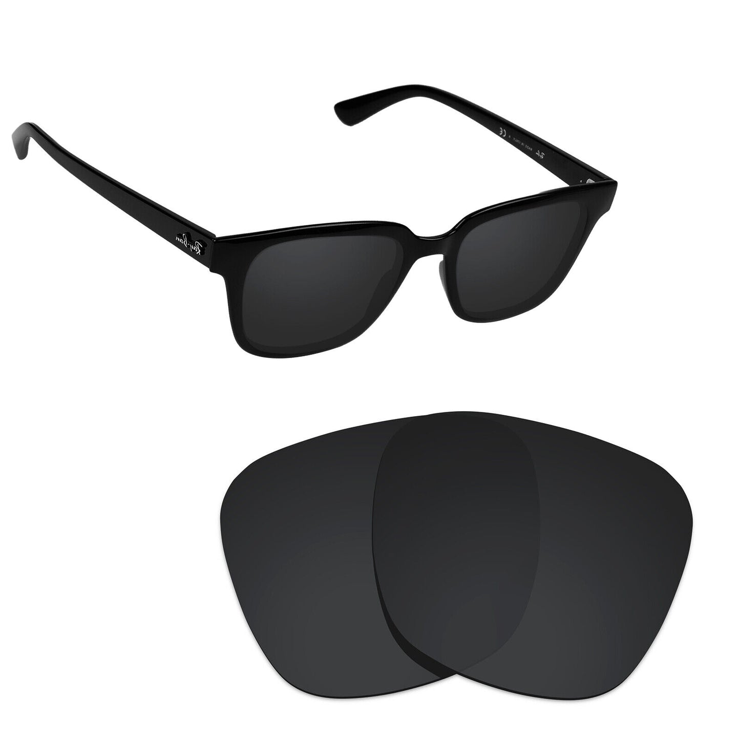 Hawkry Polarized Replacement Lenses for - RayBan-RB4323-51 Sunglass - Multiple