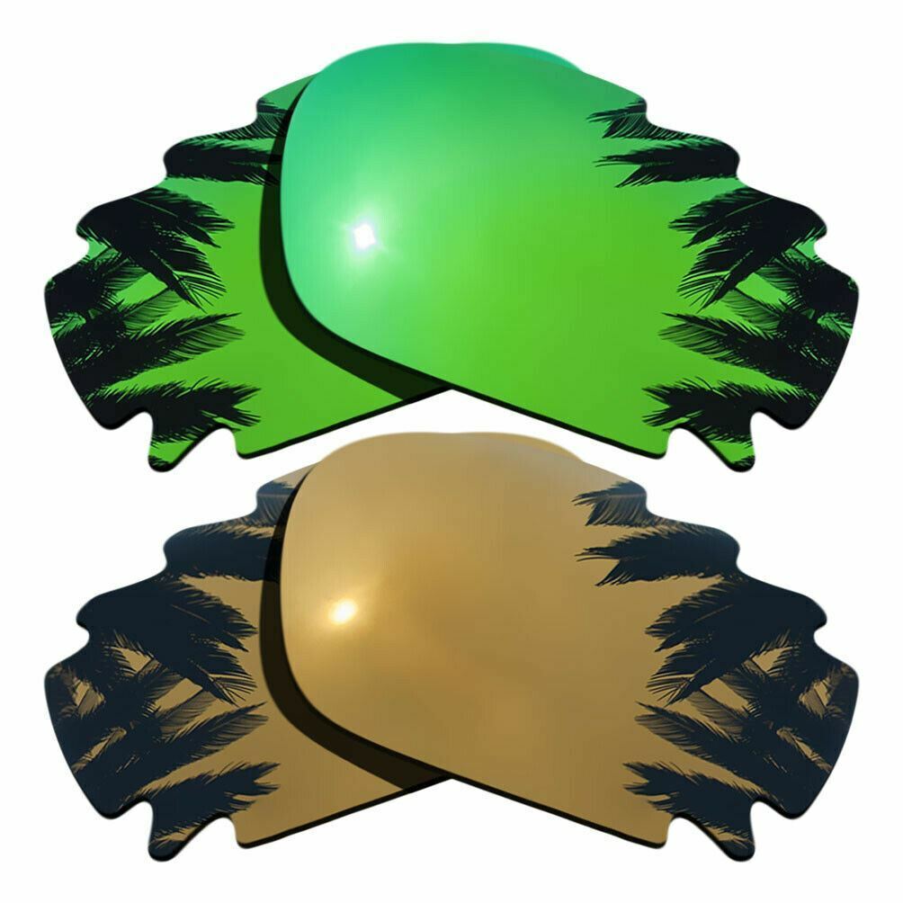 Polarized Replacement Lenses for-Oakley Racing Jacket Multiple-Options