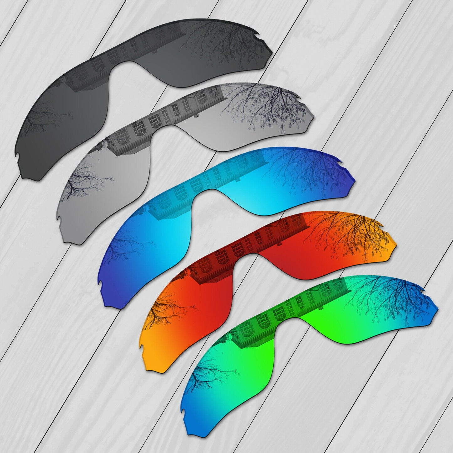 POLARIZED Replacement Lens & Kit For-Oakley RadarLock Edge OO9183 Anti-Scratch