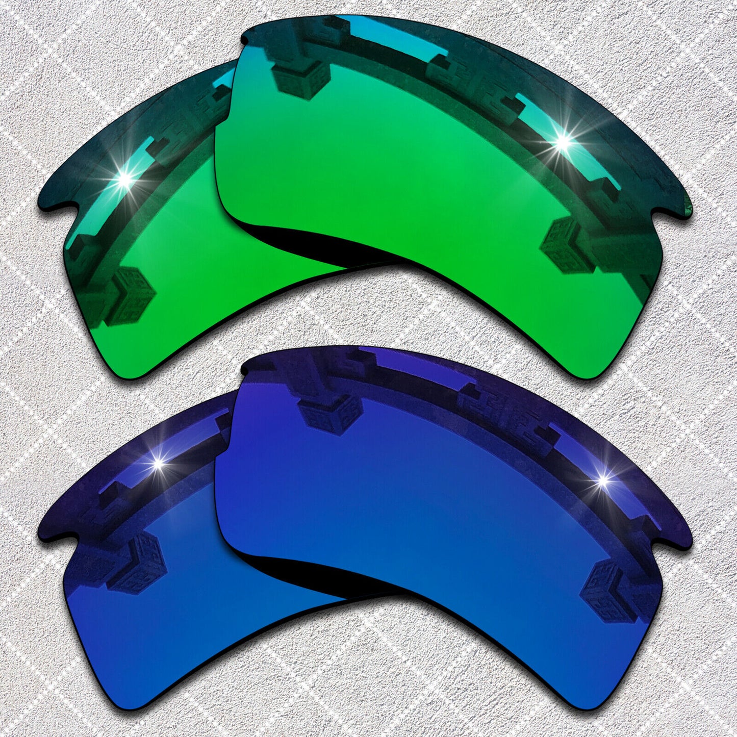 HeyRay Replacement Lenses for Flak 2.0 XL OO9188 Sunglasses Polarized - Options