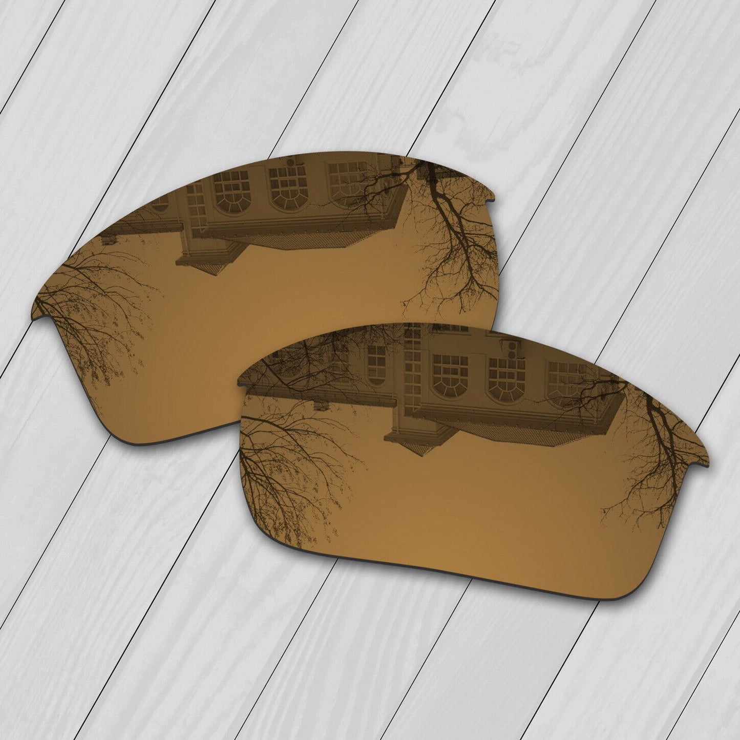 POLARIZED Replacement Lenses For-Oakley Flak Jacket Sunglass Anti-Scratch